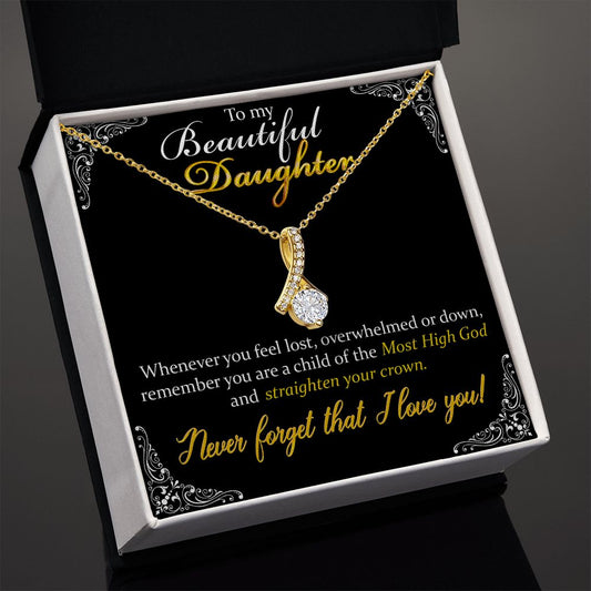 STRAIGHTEN YOUR CROWN DAUGHTER | ALLURING BEAUTY | BLACK-GOLD