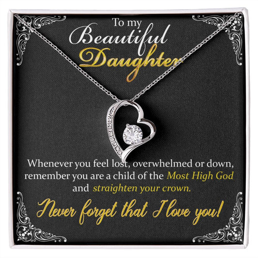 STRAIGHTEN YOUR CROWN DAUGHTER | FOREVER LOVE | BLACK-GOLD